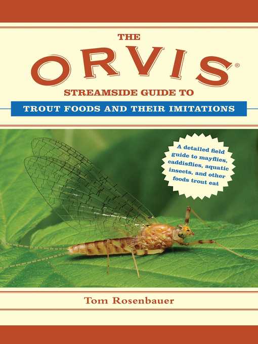 Title details for The Orvis Streamside Guide to Trout Foods and Their Imitations by Tom Rosenbauer - Available